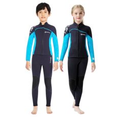 đồ bơi giữ nhiệt màu xanh