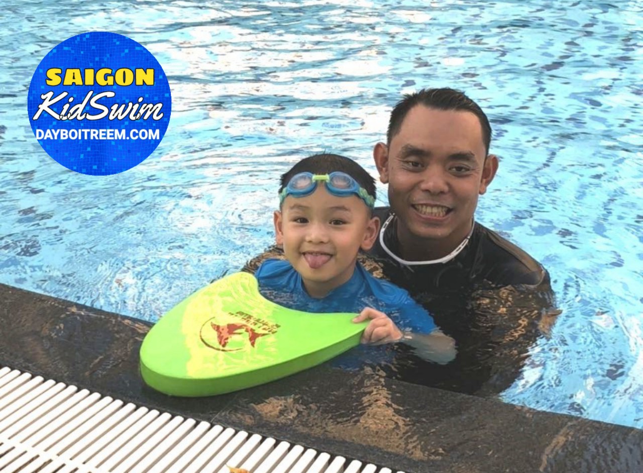dạy bơi 1 kèm 1